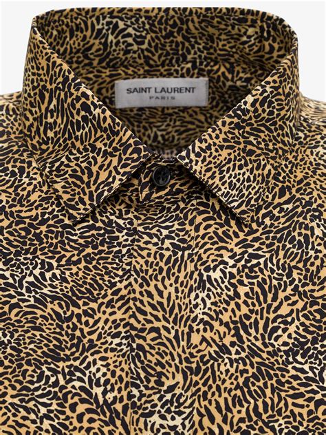 camicia leopardata uomo